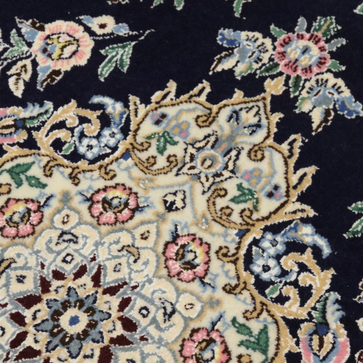 Tappeto Persero - Nain - Reale - 90 x 60 cm - blu scuro