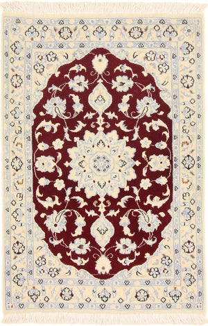 Tappeto Persero - Nain - Reale - 90 x 60 cm - rosso