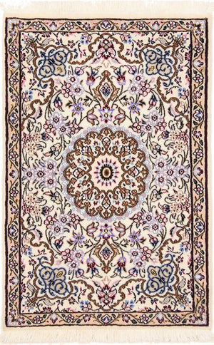 Tappeto Persero - Nain - Reale - 90 x 60 cm - beige