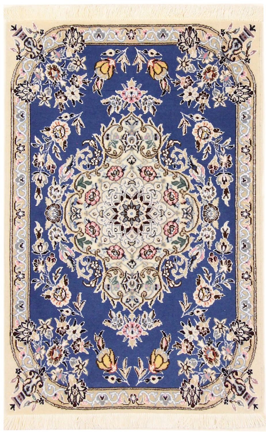 Tappeto Persero - Nain - Reale - 90 x 60 cm - blu