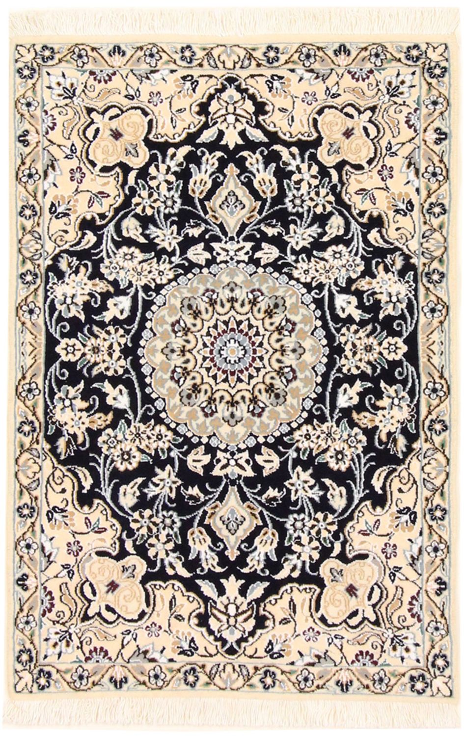 Tappeto Persero - Nain - Reale - 90 x 60 cm - blu scuro