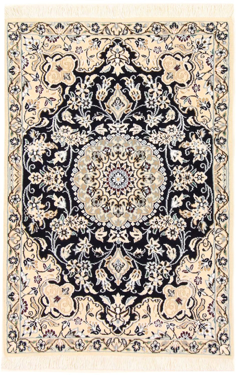 Tappeto Persero - Nain - Reale - 90 x 60 cm - blu scuro