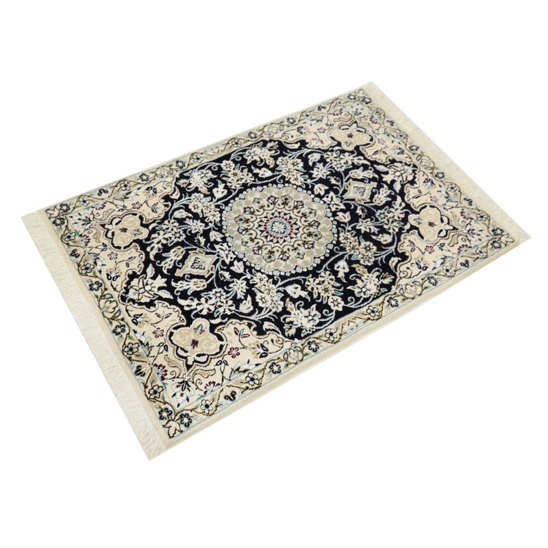 Tappeto Persero - Nain - Reale - 90 x 60 cm - blu scuro