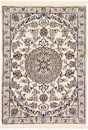 Tappeto Persero - Nain - Reale - 92 x 64 cm - crema