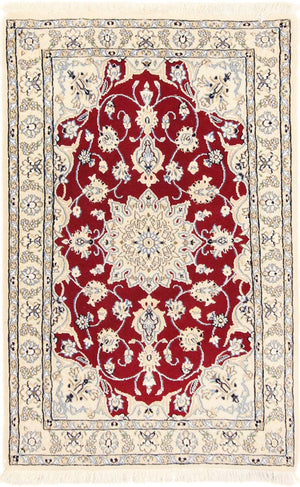 Tappeto Persero - Nain - Reale - 90 x 60 cm - rosso
