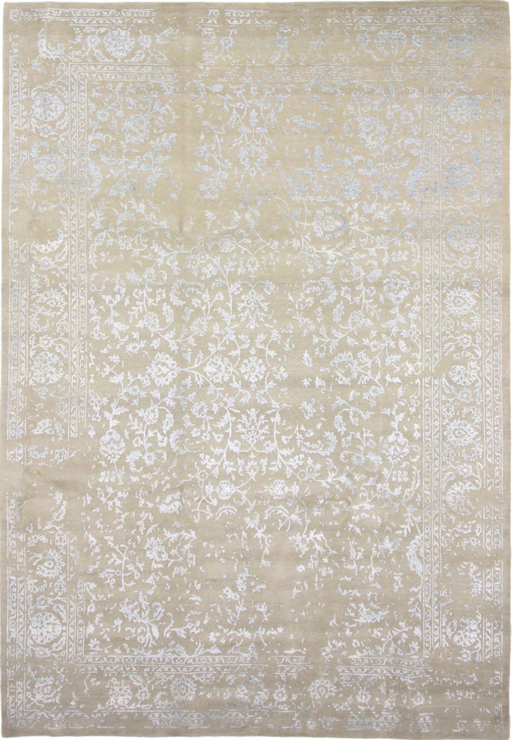 Tappeto di design - 357 x 248 cm - argento