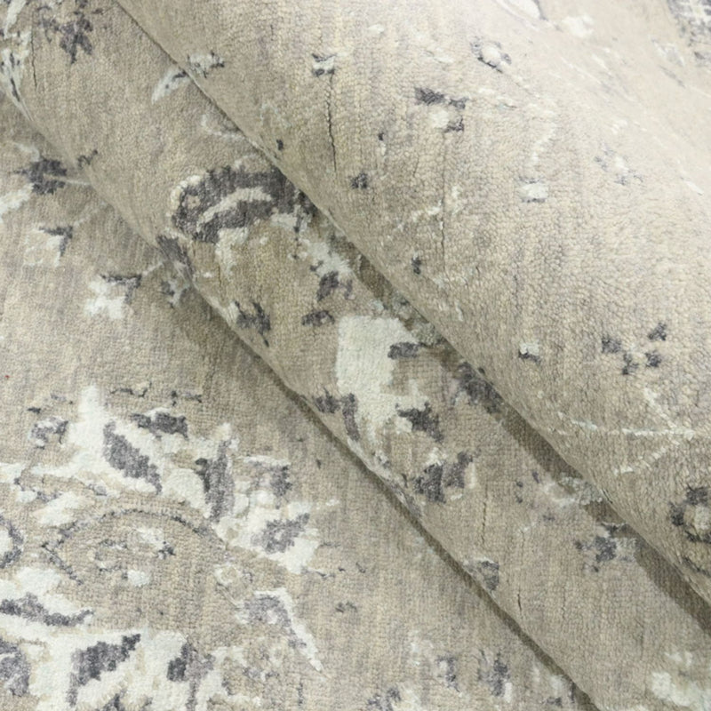 Tappeto di design - 305 x 244 cm - argento