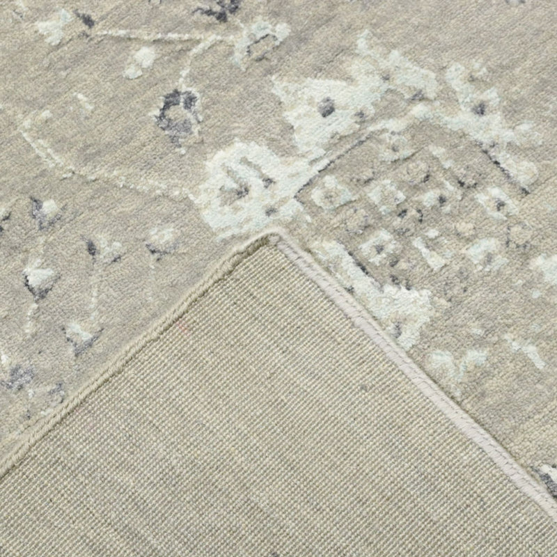 Tappeto di design - 305 x 244 cm - argento