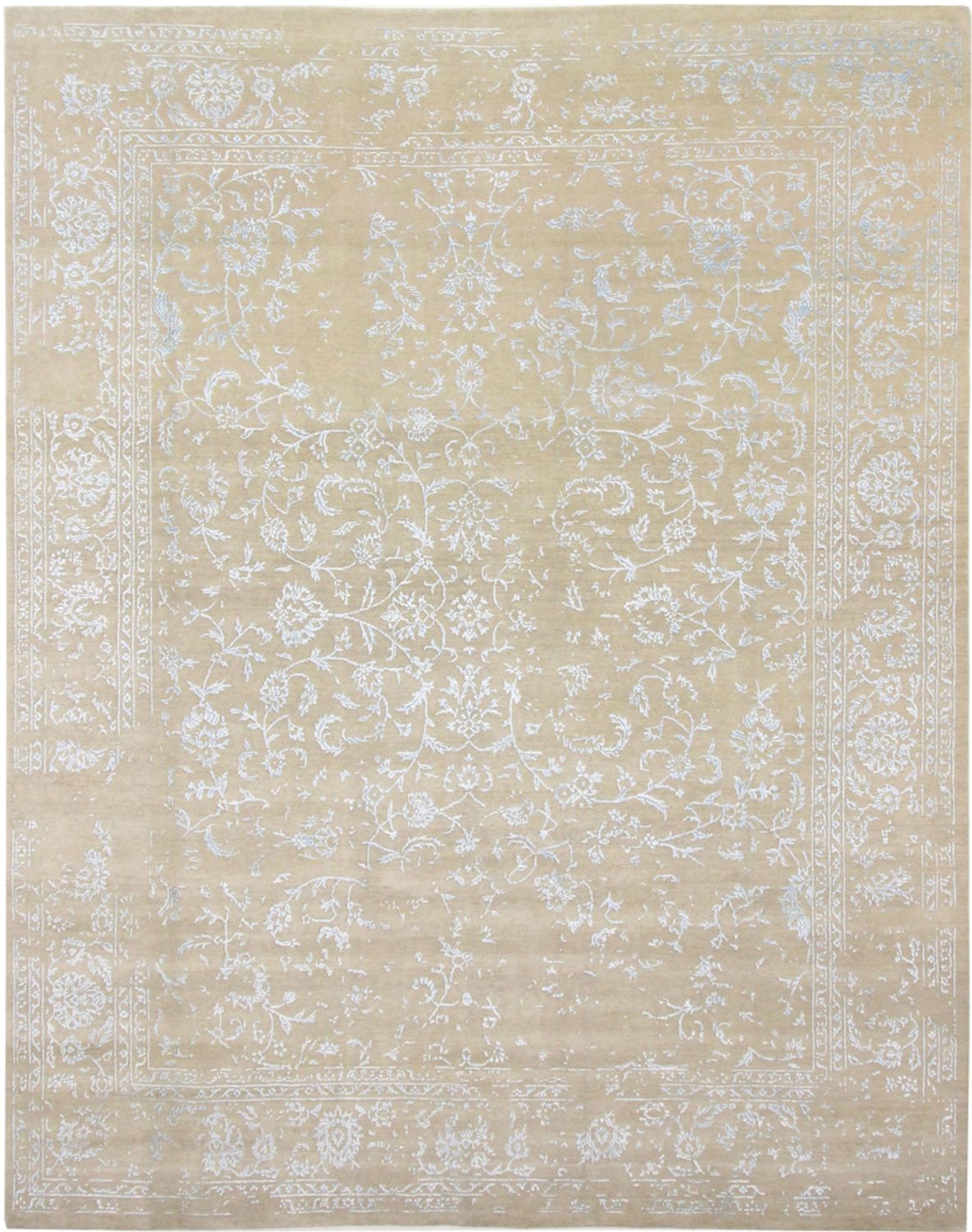 Tappeto di design - 306 x 243 cm - blu chiaro
