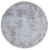 Tappeto di design rotondo  - 243 x 243 cm - blu chiaro