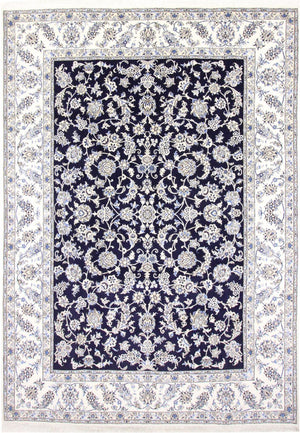 Tappeto Persero - Nain - 338 x 240 cm - blu scuro