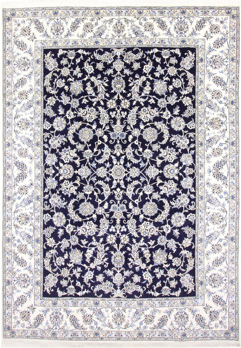 Tappeto Persero - Nain - 338 x 240 cm - blu scuro