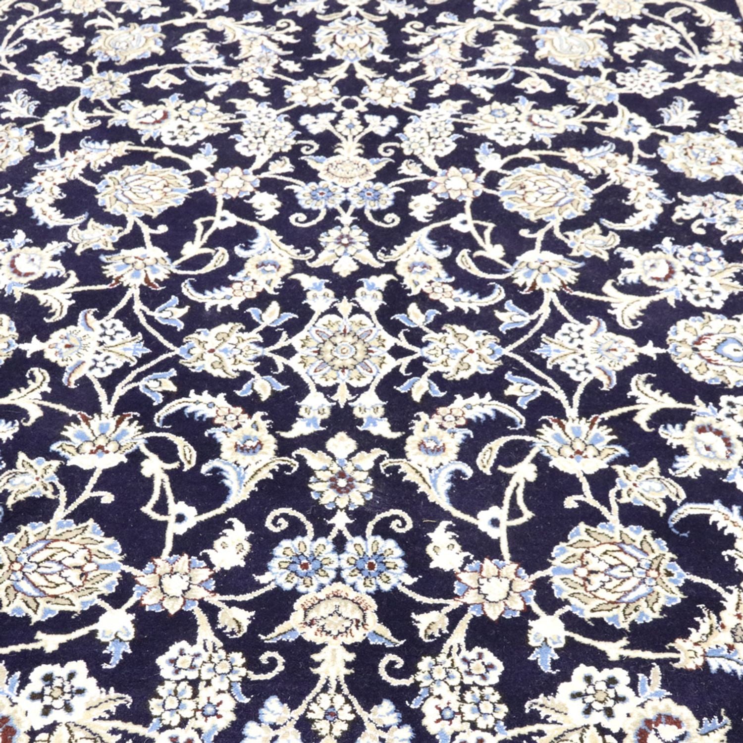 Tappeto Persero - Nain - 338 x 240 cm - blu scuro