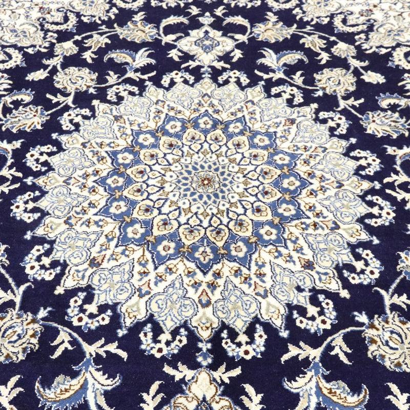 Tappeto Persero - Nain - 297 x 240 cm - blu scuro