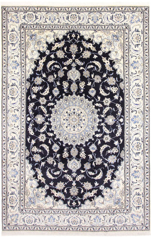 Tappeto Persero - Nain - 294 x 195 cm - blu scuro