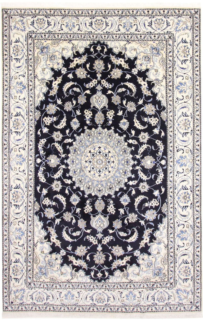 Tappeto Persero - Nain - 294 x 195 cm - blu scuro