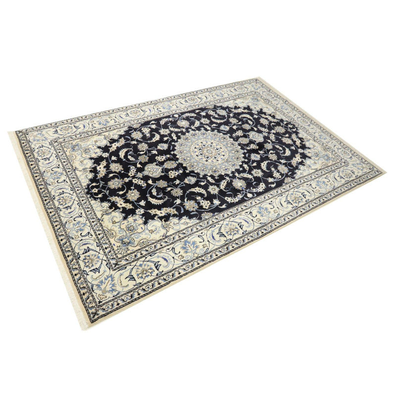 Tappeto Persero - Nain - 294 x 195 cm - blu scuro