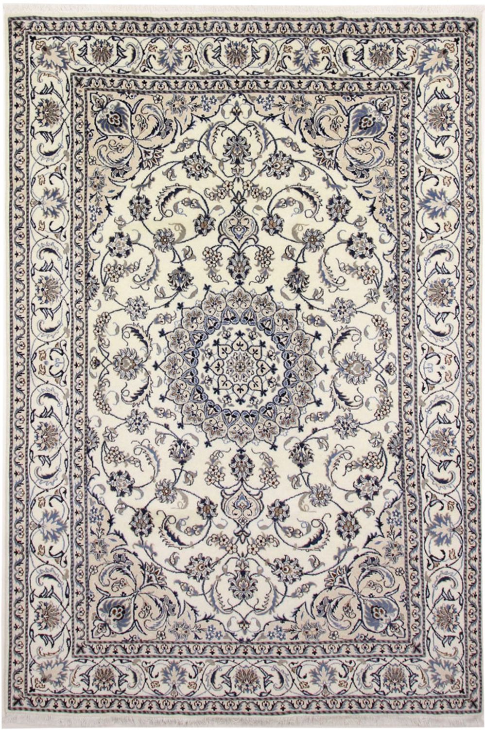 Tappeto Persero - Nain - 286 x 193 cm - crema