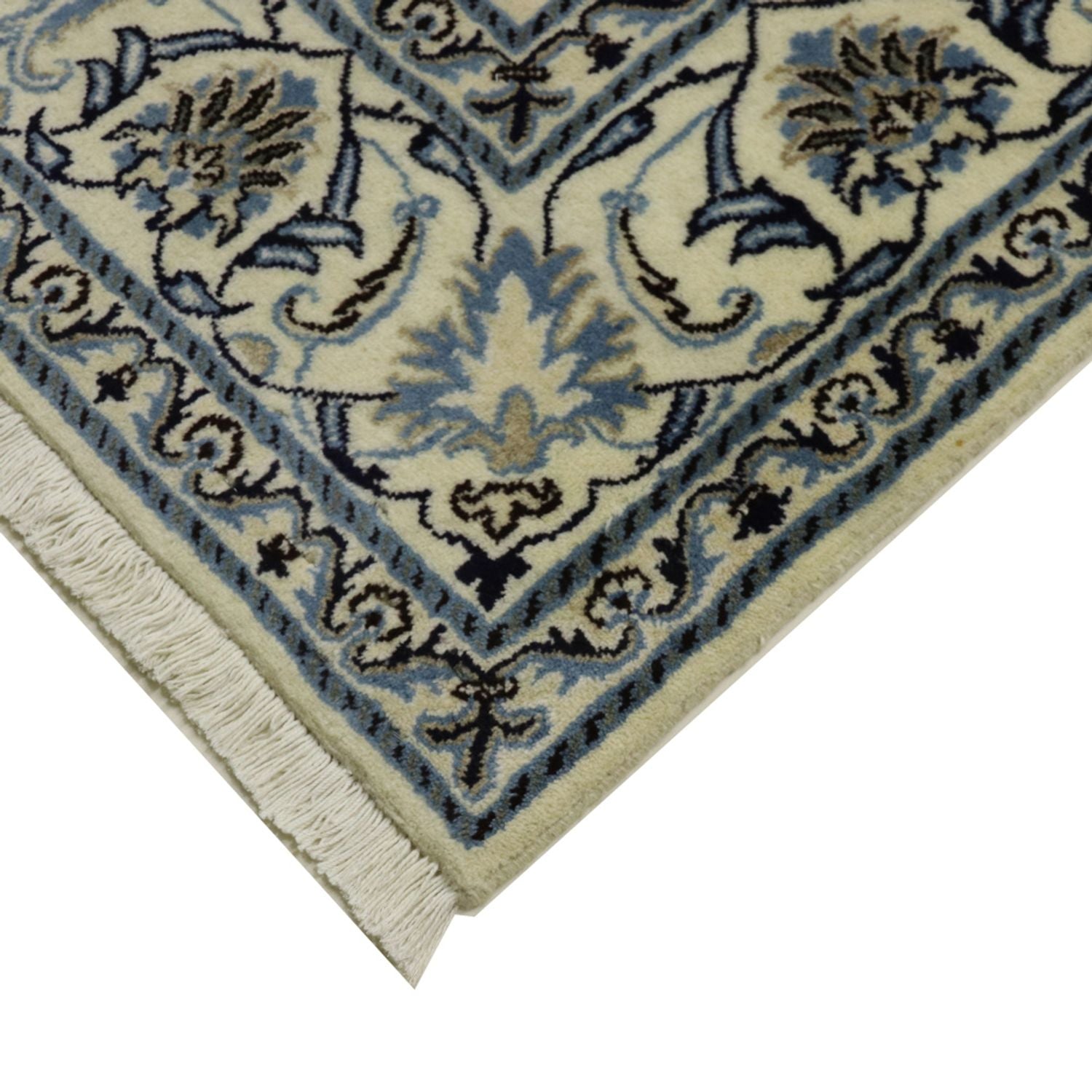 Tappeto Persero - Nain - 294 x 194 cm - blu scuro