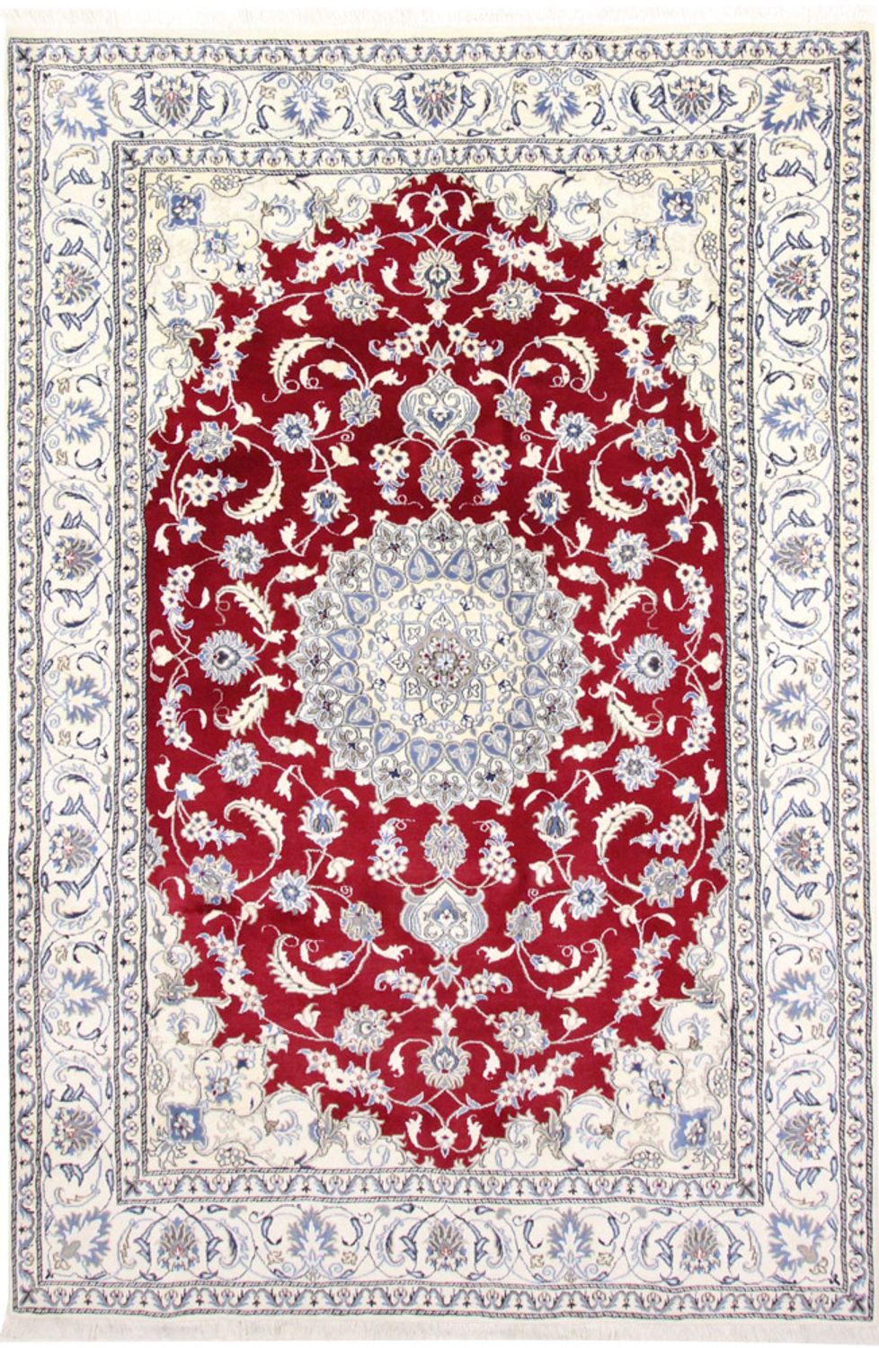 Tappeto Persero - Nain - 292 x 194 cm - rosso