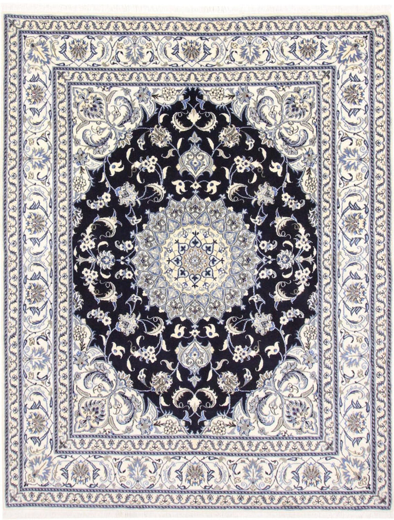 Tappeto Persero - Nain - 250 x 197 cm - blu scuro