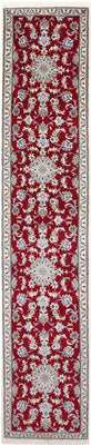 Tappeto corsia Tappeto Persero - Nain - 390 x 78 cm - rosso