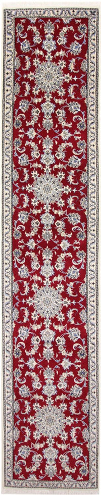 Tappeto corsia Tappeto Persero - Nain - 390 x 78 cm - rosso