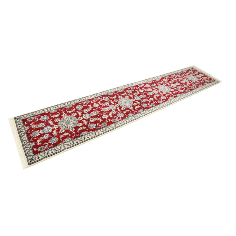 Tappeto corsia Tappeto Persero - Nain - 390 x 78 cm - rosso