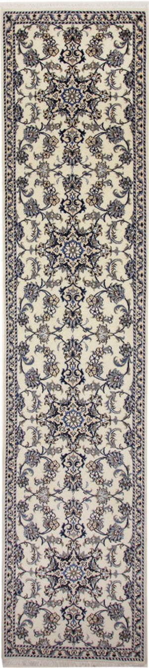 Tappeto corsia Tappeto Persero - Nain - 386 x 82 cm - crema