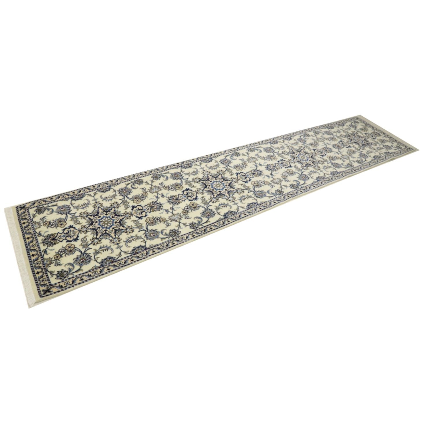 Tappeto corsia Tappeto Persero - Nain - 386 x 82 cm - crema