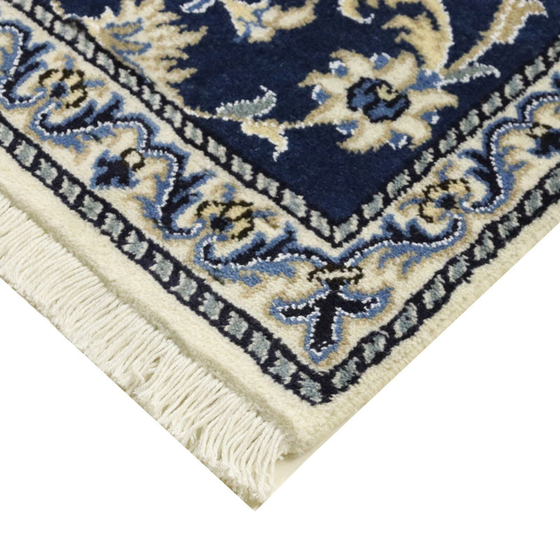Tappeto corsia Tappeto Persero - Nain - 387 x 77 cm - blu scuro