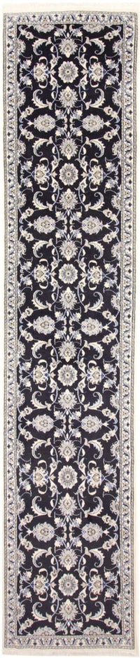 Tappeto corsia Tappeto Persero - Nain - 394 x 79 cm - blu scuro