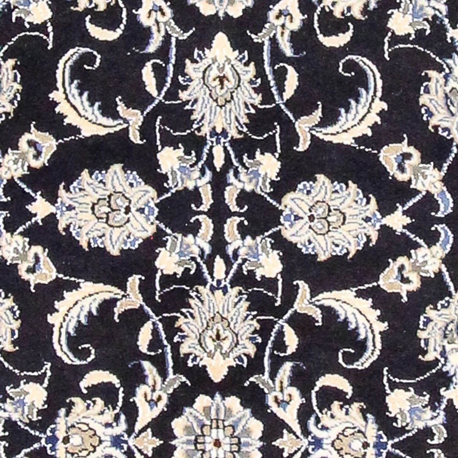 Tappeto corsia Tappeto Persero - Nain - 394 x 79 cm - blu scuro