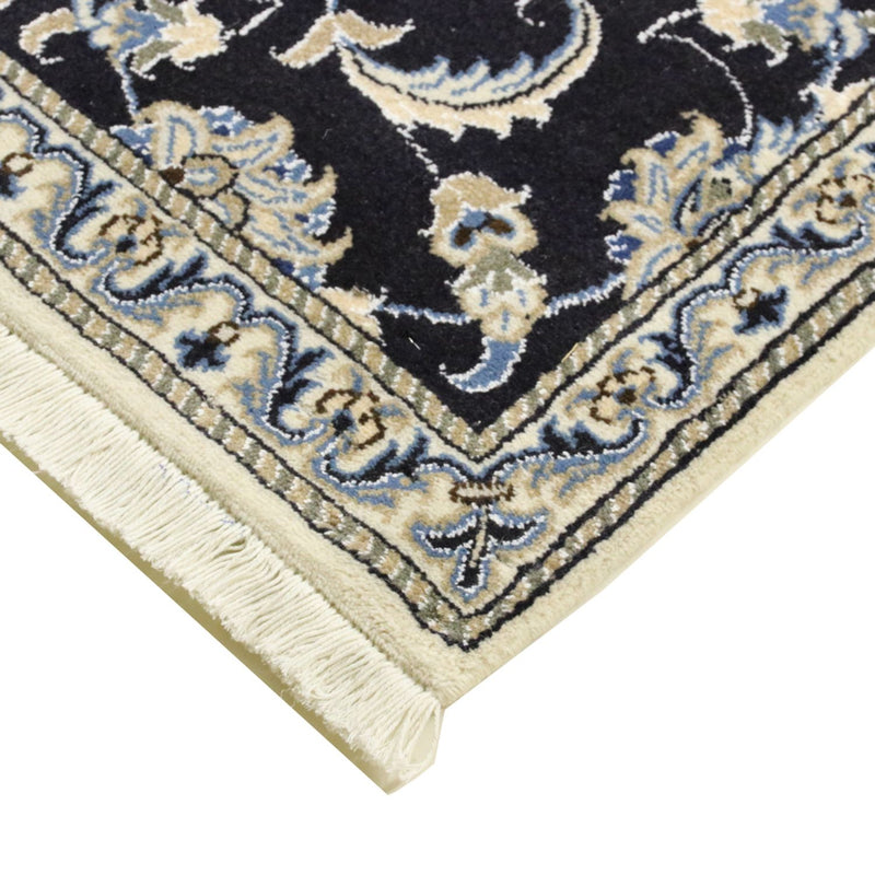 Tappeto corsia Tappeto Persero - Nain - 394 x 79 cm - blu scuro