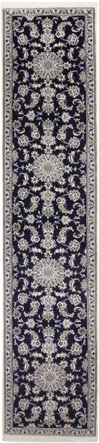Tappeto corsia Tappeto Persero - Nain - 383 x 76 cm - blu scuro