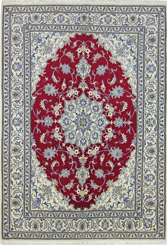 Perserteppich - Nain - Royal - 240 x 167 cm - rot