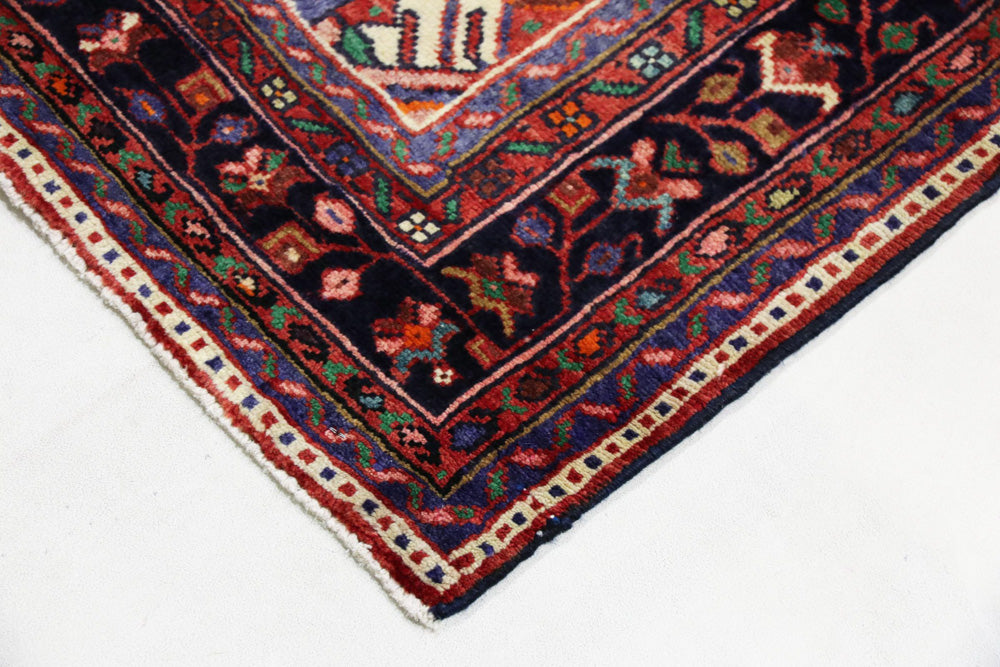 Perserteppich - Nomadic - 322 x 157 cm - rot