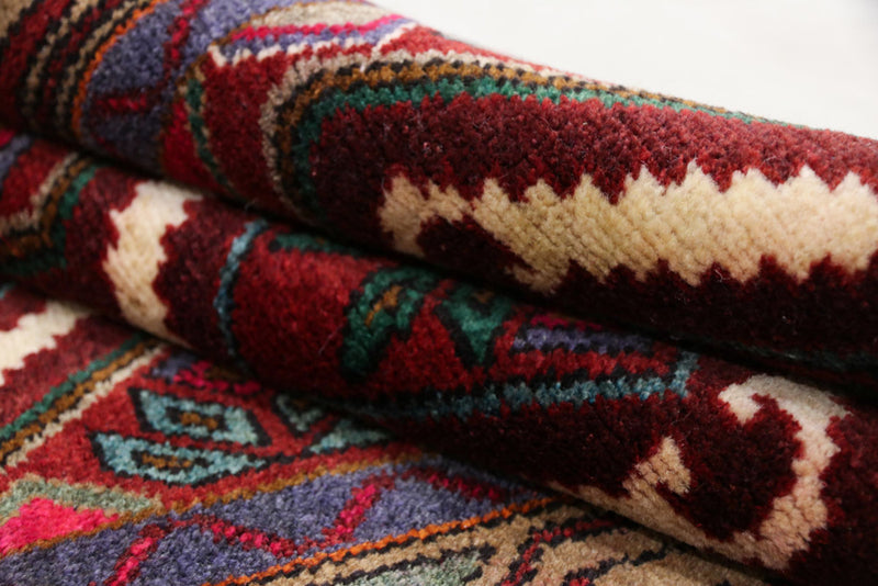 Läufer Perser - Nomadic - 260 x 87 cm - rost