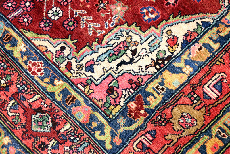 Perserteppich - Nomadic - 308 x 152 cm - rot