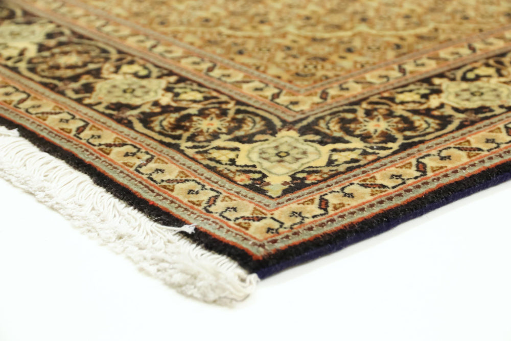 Perserteppich - Täbriz - Royal - 148 x 101 cm - dunkelbeige