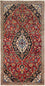Perserteppich - Keshan - 260 x 136 cm - rot