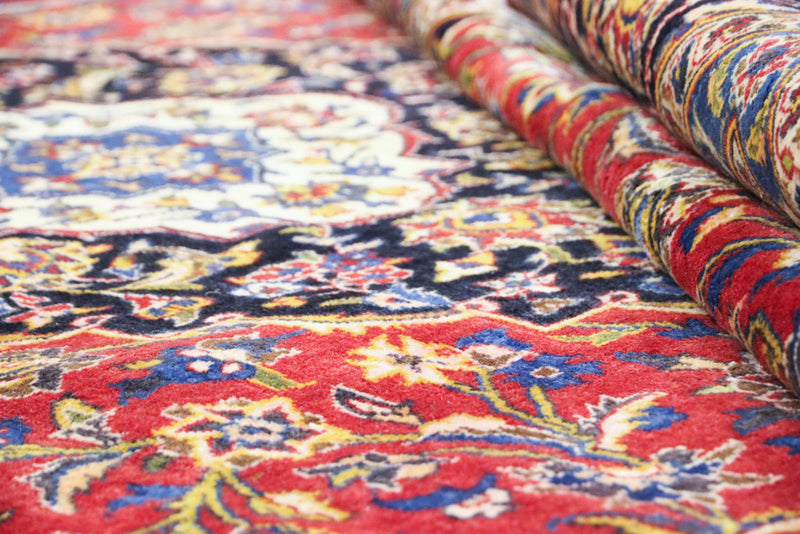 Perserteppich - Keshan - 350 x 250 cm - rot