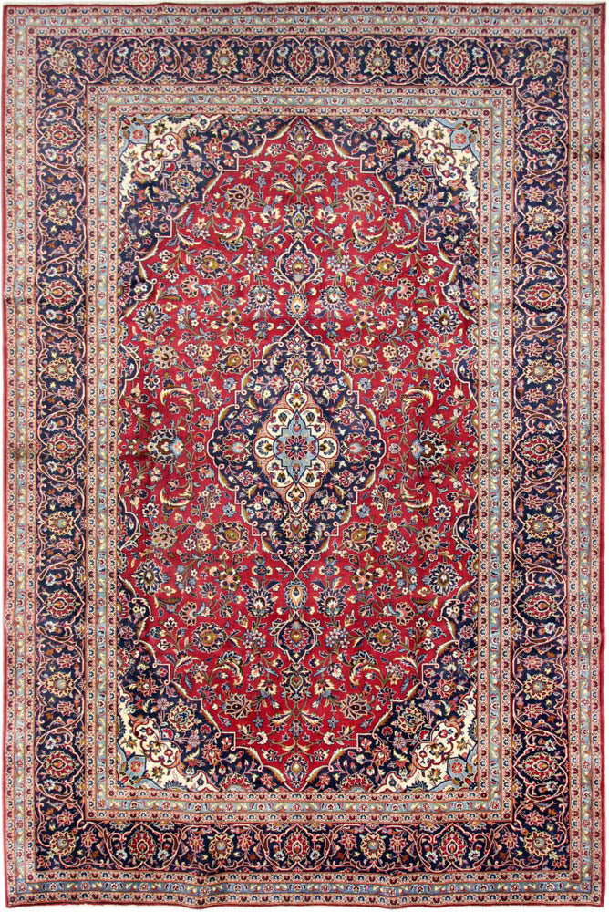 Perserteppich - Keshan - 360 x 245 cm - rot