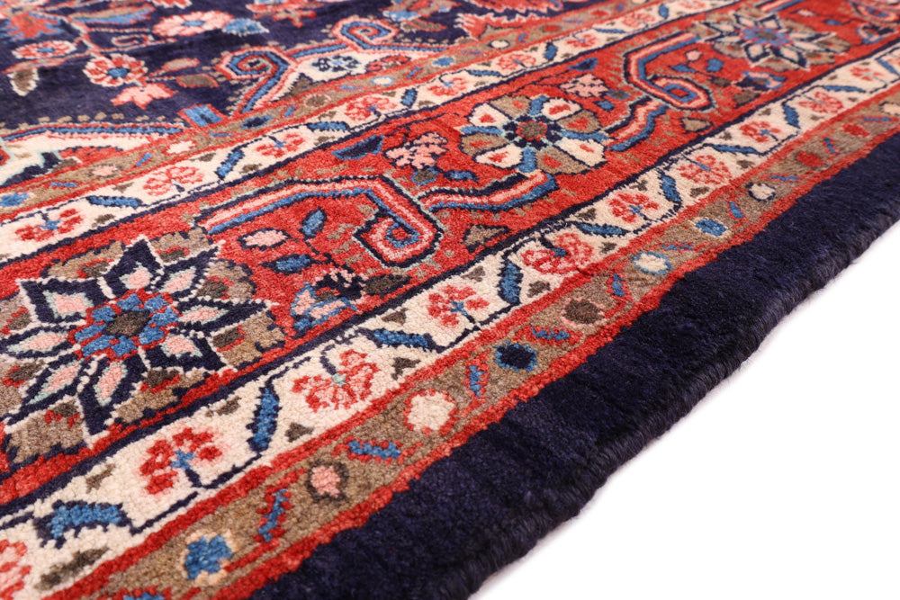 Perserteppich - Nomadic - 350 x 215 cm - dunkelrot