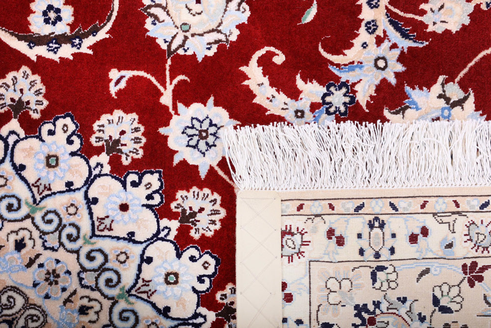 Perserteppich - Nain - Premium - 241 x 156 cm - rot