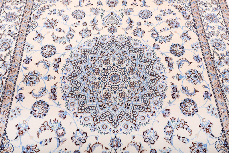 Perserteppich - Nain - Premium - 235 x 147 cm - creme