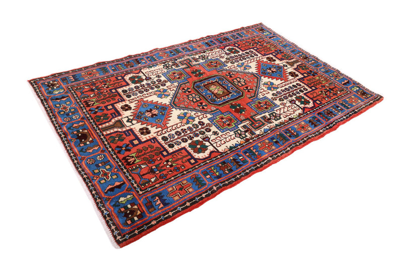 Perserteppich - Nomadic - 205 x 135 cm - mehrfarbig