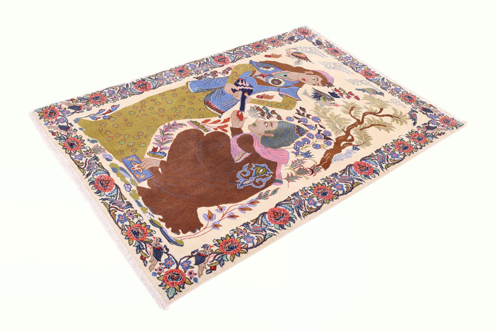 Tabriz Tappeto 100x150cm - Tappeto persiano