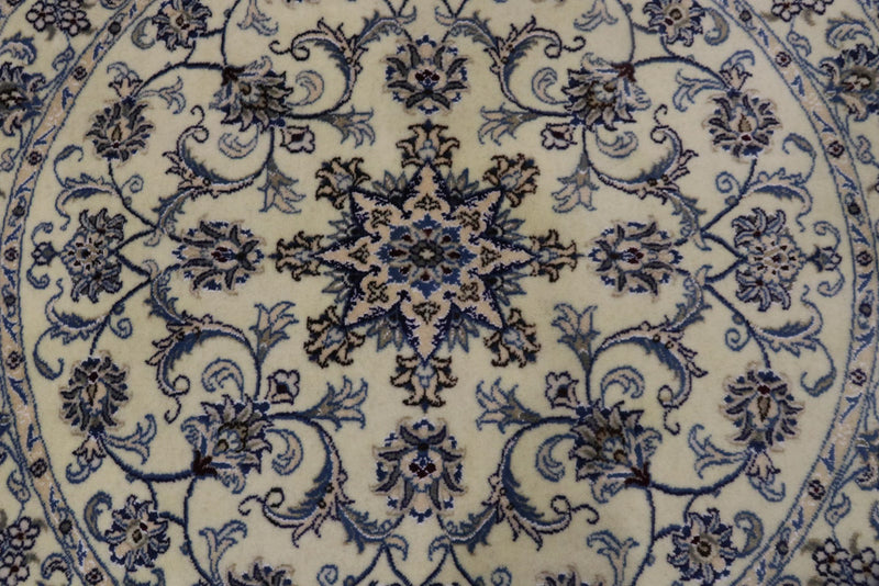 Perserteppich - Nain rund  - 150 x 150 cm - creme