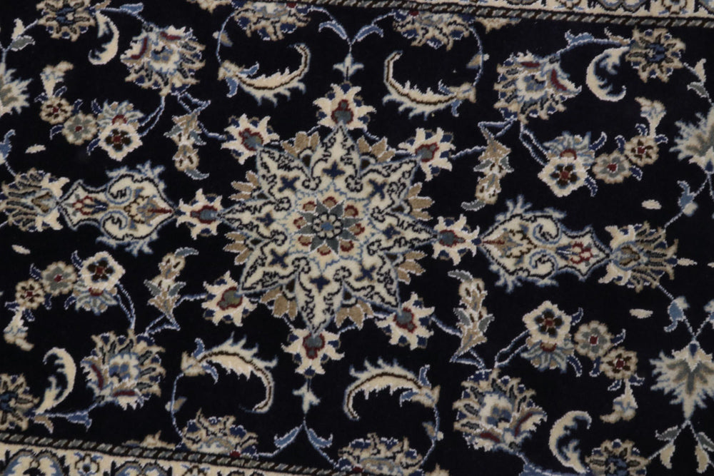 Läufer Perser - Nain - 290 x 76 cm - dunkelblau